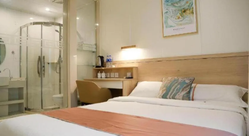 Bed in Beijing Inner Mongolia Hotel Chaoyang