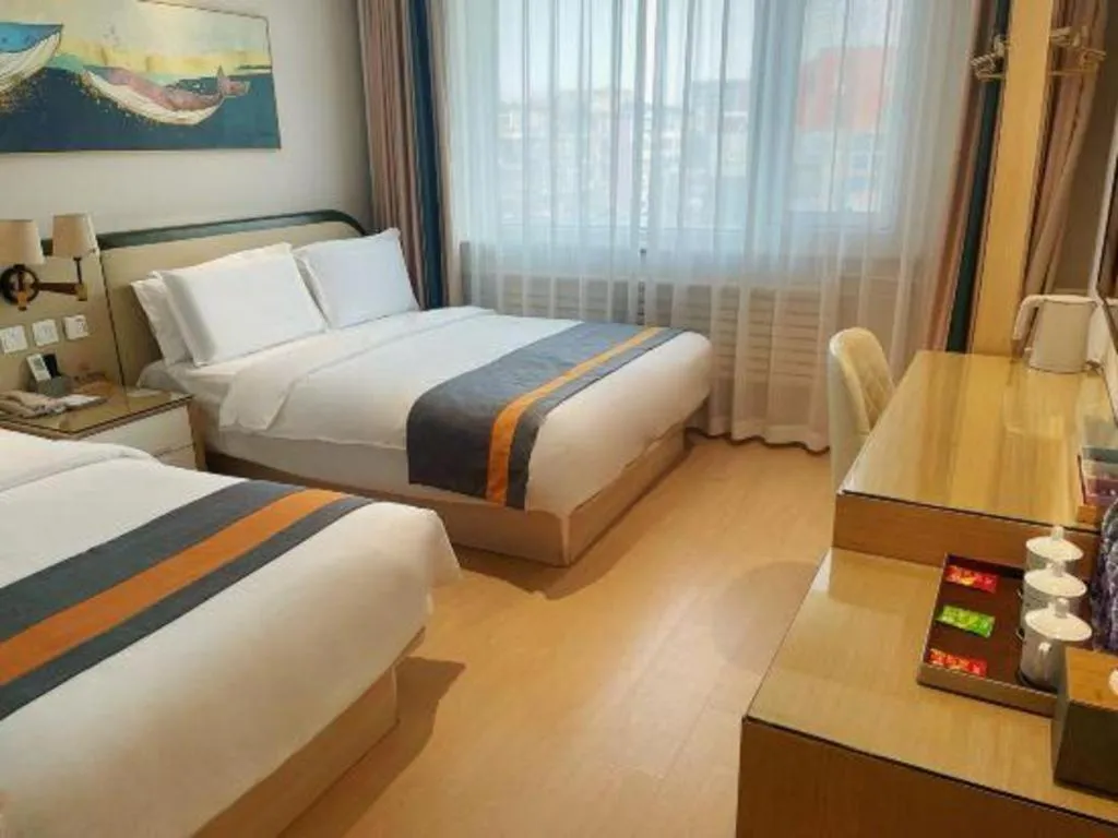 Bed in Beijing Inner Mongolia Hotel Chaoyang