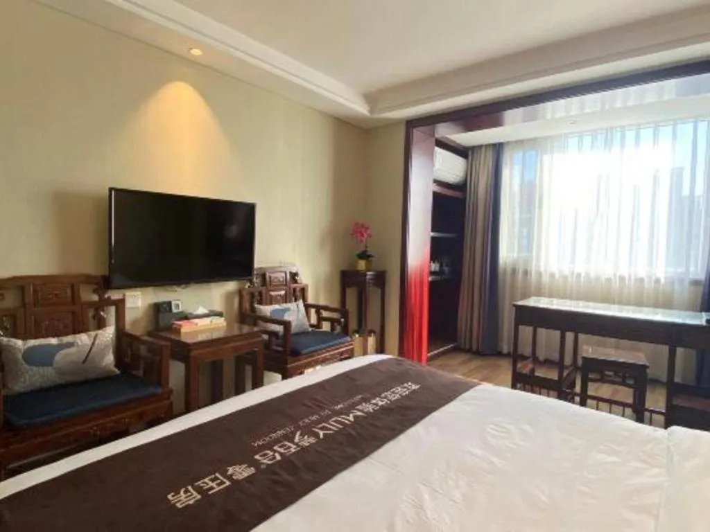 Bed in Beijing Inner Mongolia Hotel Chaoyang