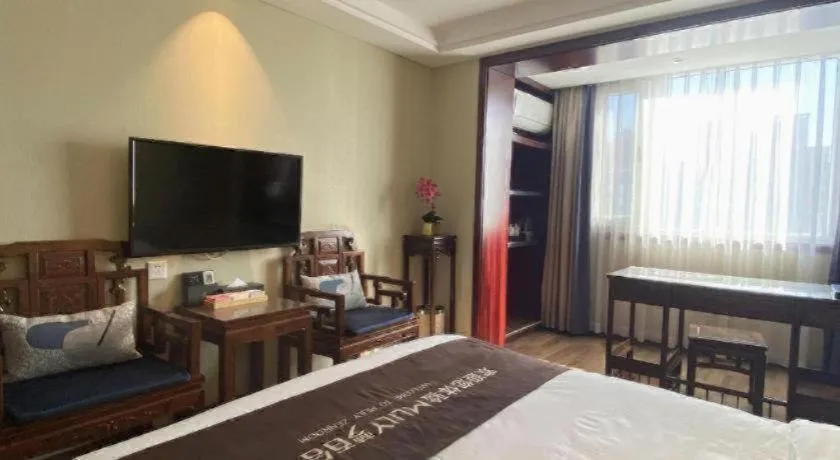 Bed in Beijing Inner Mongolia Hotel Chaoyang