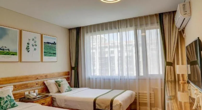 Bed in Beijing Inner Mongolia Hotel Chaoyang