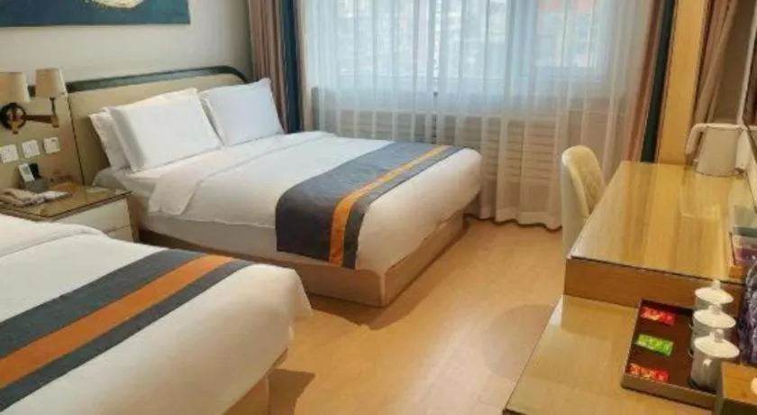 Bed in Beijing Inner Mongolia Hotel Chaoyang