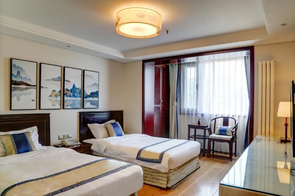 Bed in Beijing Inner Mongolia Hotel Chaoyang