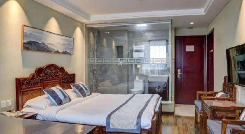 Bed in Beijing Inner Mongolia Hotel Chaoyang