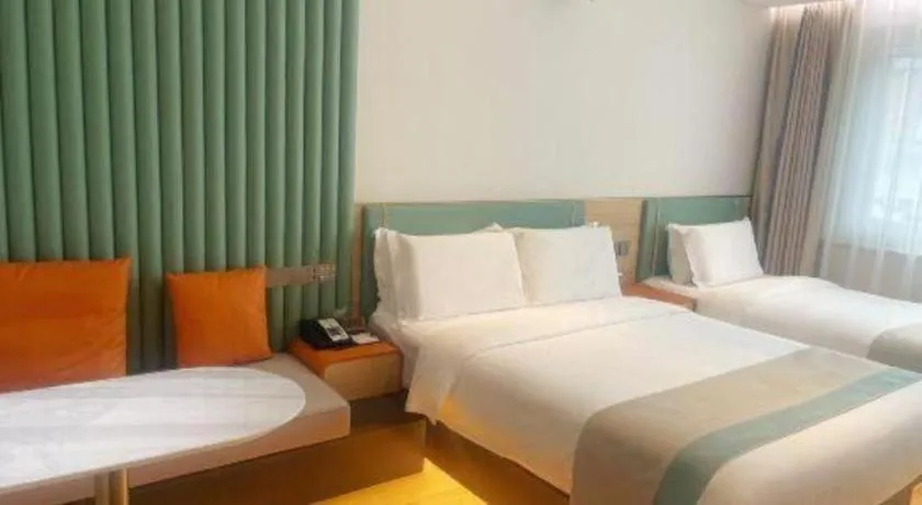 Bed in Beijing Inner Mongolia Hotel Chaoyang