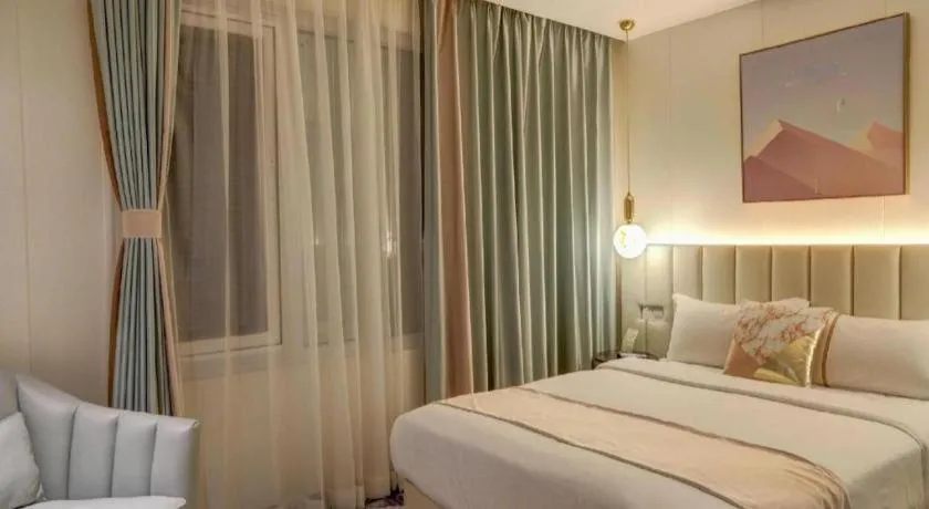 Bed in Beijing Inner Mongolia Hotel Chaoyang