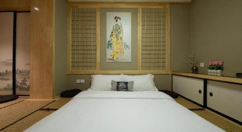 Bed in Beijing Inner Mongolia Hotel Chaoyang