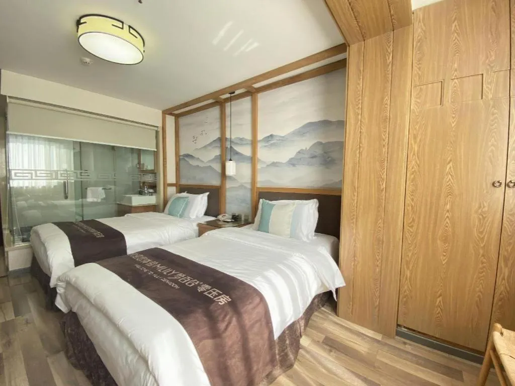 Bed in Beijing Inner Mongolia Hotel Chaoyang