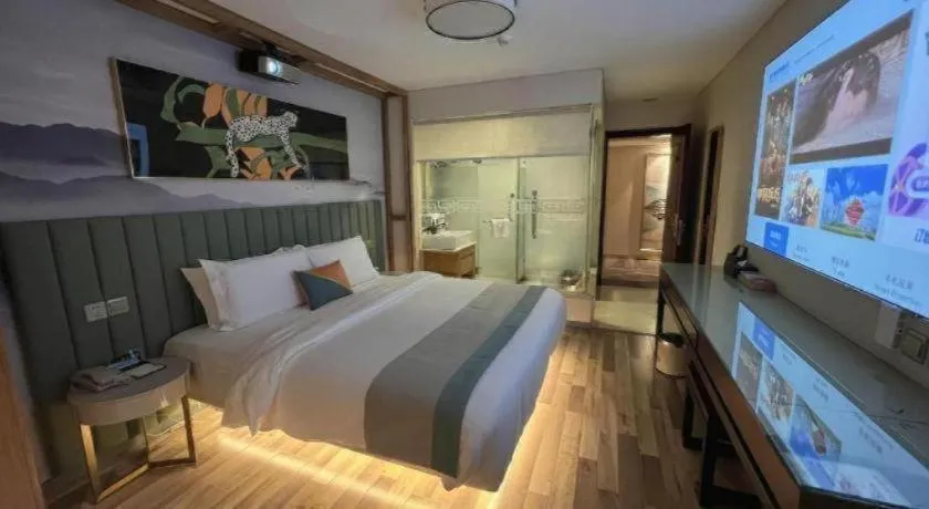 Bed in Beijing Inner Mongolia Hotel Chaoyang