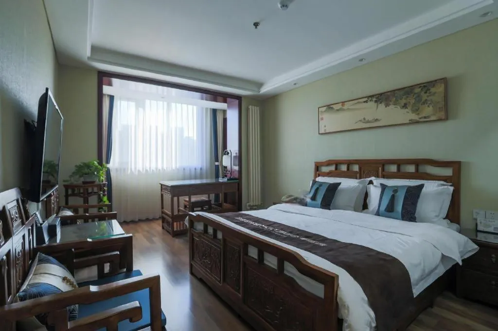 Bed in Beijing Inner Mongolia Hotel Chaoyang