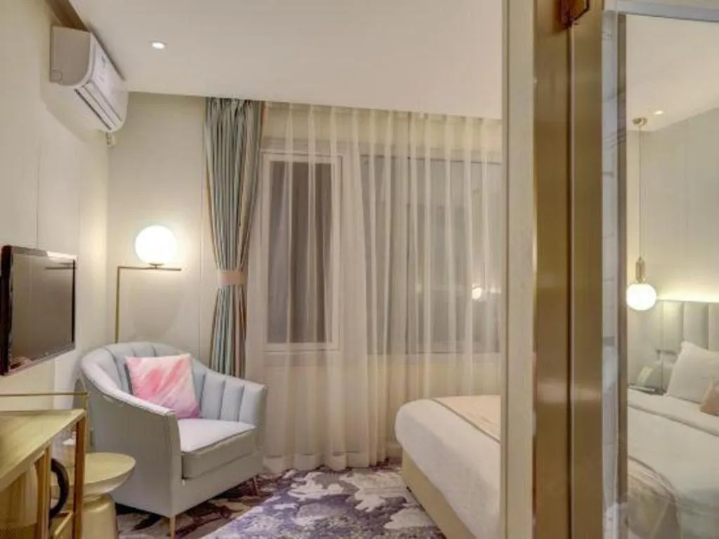 Bed in Beijing Inner Mongolia Hotel Chaoyang