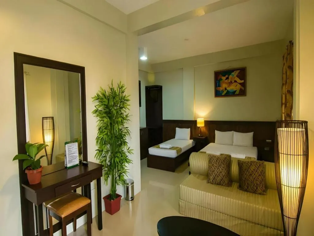 Bed in Driggs Pension House