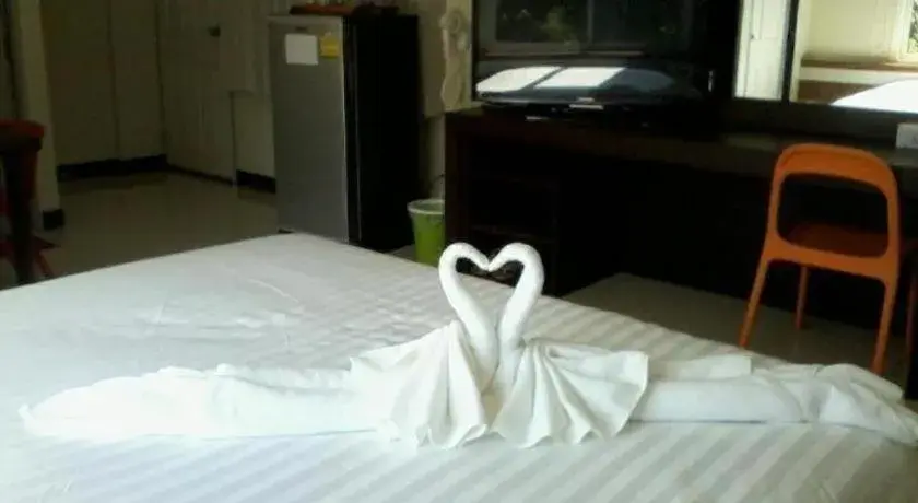 Bed in Huern Che Ta One Hotel Bed in Huern Che Ta One Hotel