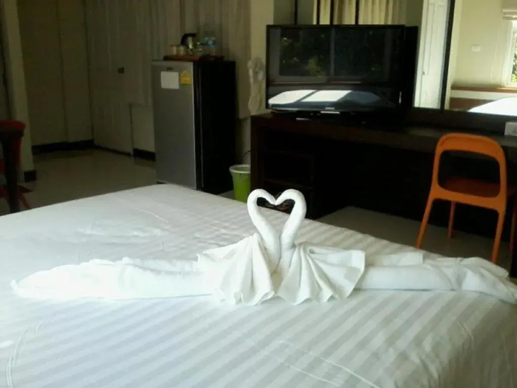 Bed in Huern Che Ta One Hotel Bed in Huern Che Ta One Hotel