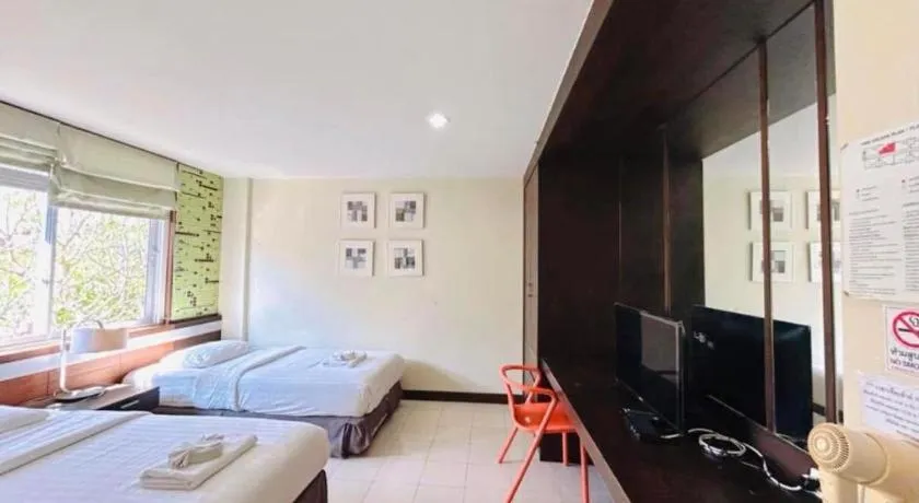 Bed in Huern Che Ta One Hotel