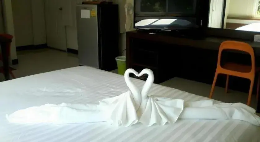 Bed in Huern Che Ta One Hotel Bed in Huern Che Ta One Hotel