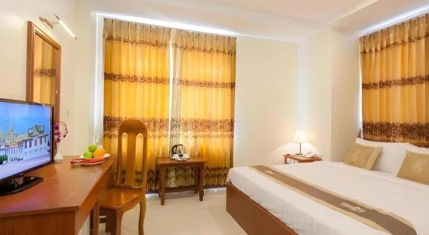 Bed in Kirirom Crystal Hotel