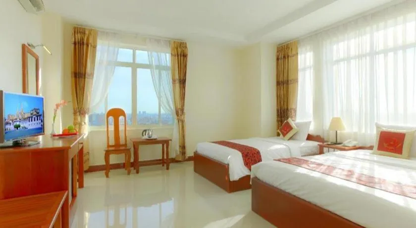 Bed in Kirirom Crystal Hotel