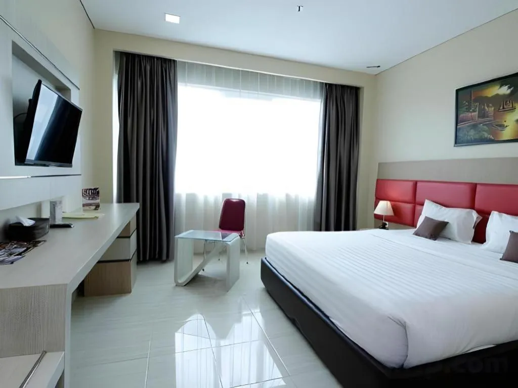 Bed in Asoka Luxury Hotel