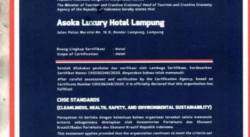 Asoka Luxury Hotel