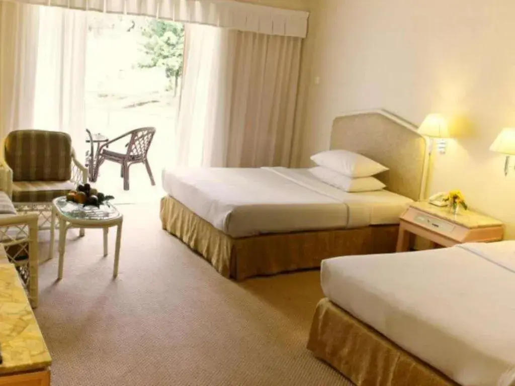 Bed in Grand Mutiara Hotel Bed in Grand Mutiara Hotel