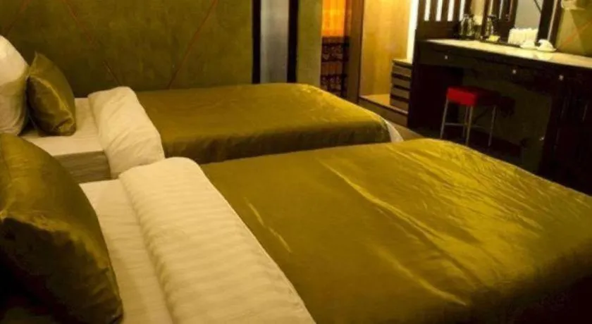 Bed in Loft Living Hotel Khonkaen