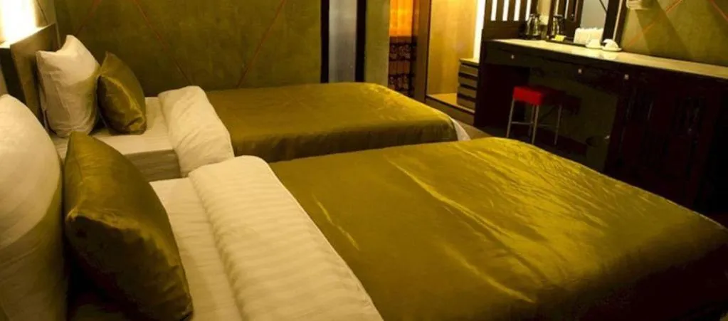 Bed in Loft Living Hotel Khonkaen