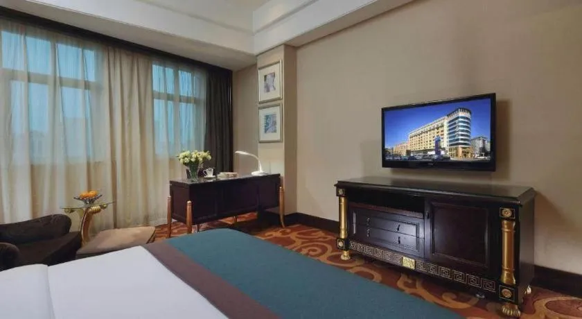 Bed in Dongguan Silver World Garden Hotel