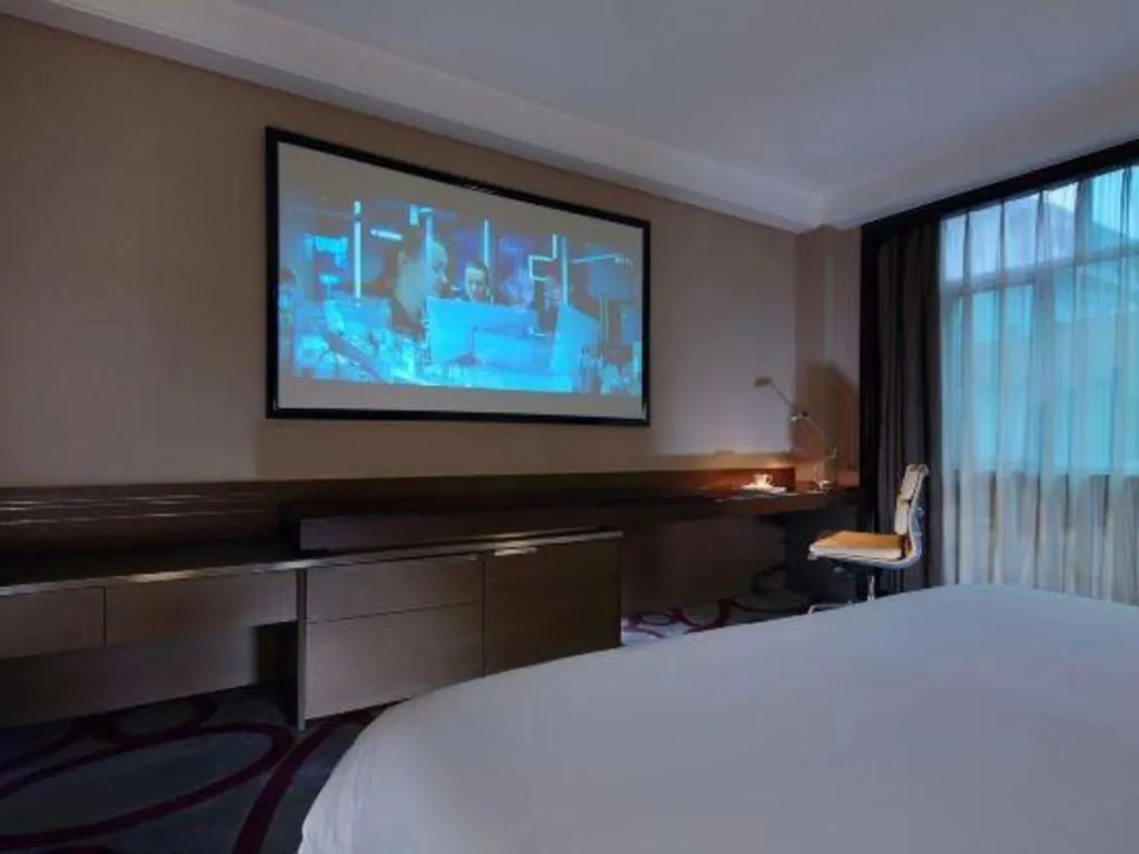 Bed in Dongguan Silver World Garden Hotel