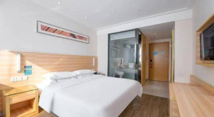 Bed in City Comfort Inn Yangjiang Baili Plaza Mojiang Road