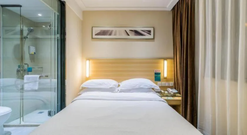 Bed in City Comfort Inn Yangjiang Baili Plaza Mojiang Road