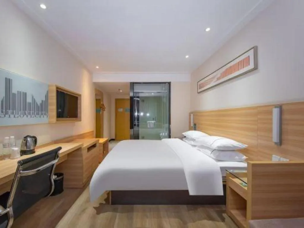 Bed in City Comfort Inn Yangjiang Baili Plaza Mojiang Road