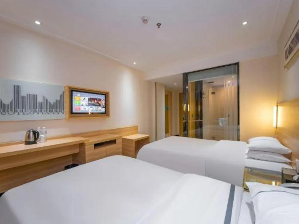 Bed in City Comfort Inn Yangjiang Baili Plaza Mojiang Road