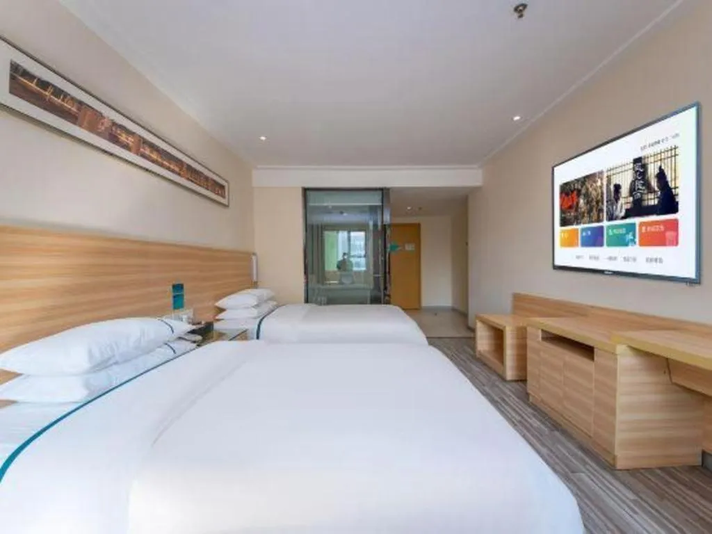 Bed in City Comfort Inn Yangjiang Baili Plaza Mojiang Road