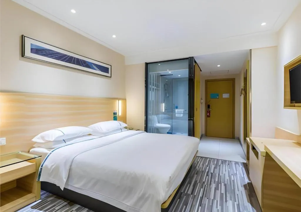 Bed in City Comfort Inn Yangjiang Baili Plaza Mojiang Road