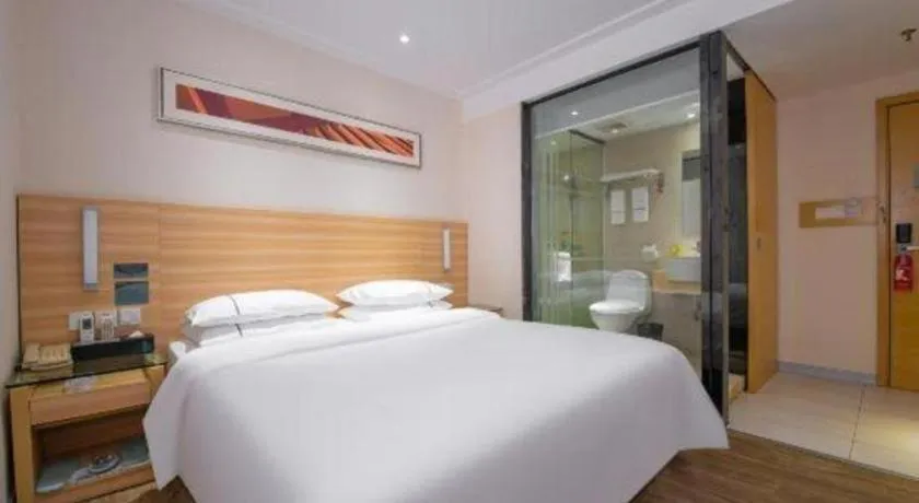 Bed in City Comfort Inn Yangjiang Baili Plaza Mojiang Road