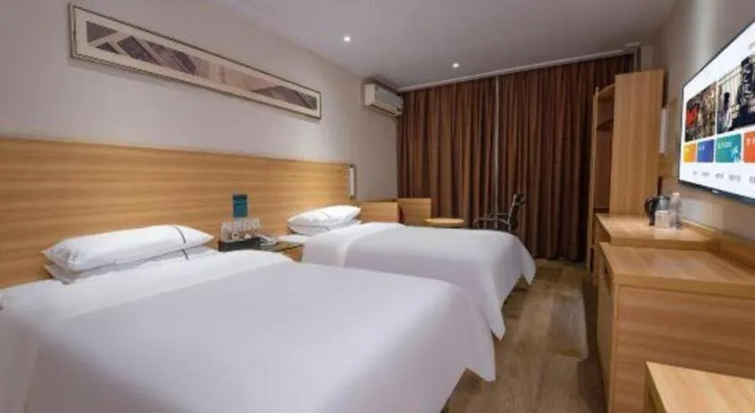 Bed in City Comfort Inn Yangjiang Baili Plaza Mojiang Road