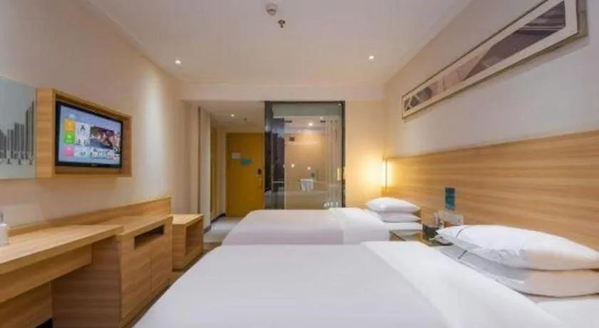 Bed in City Comfort Inn Yangjiang Baili Plaza Mojiang Road