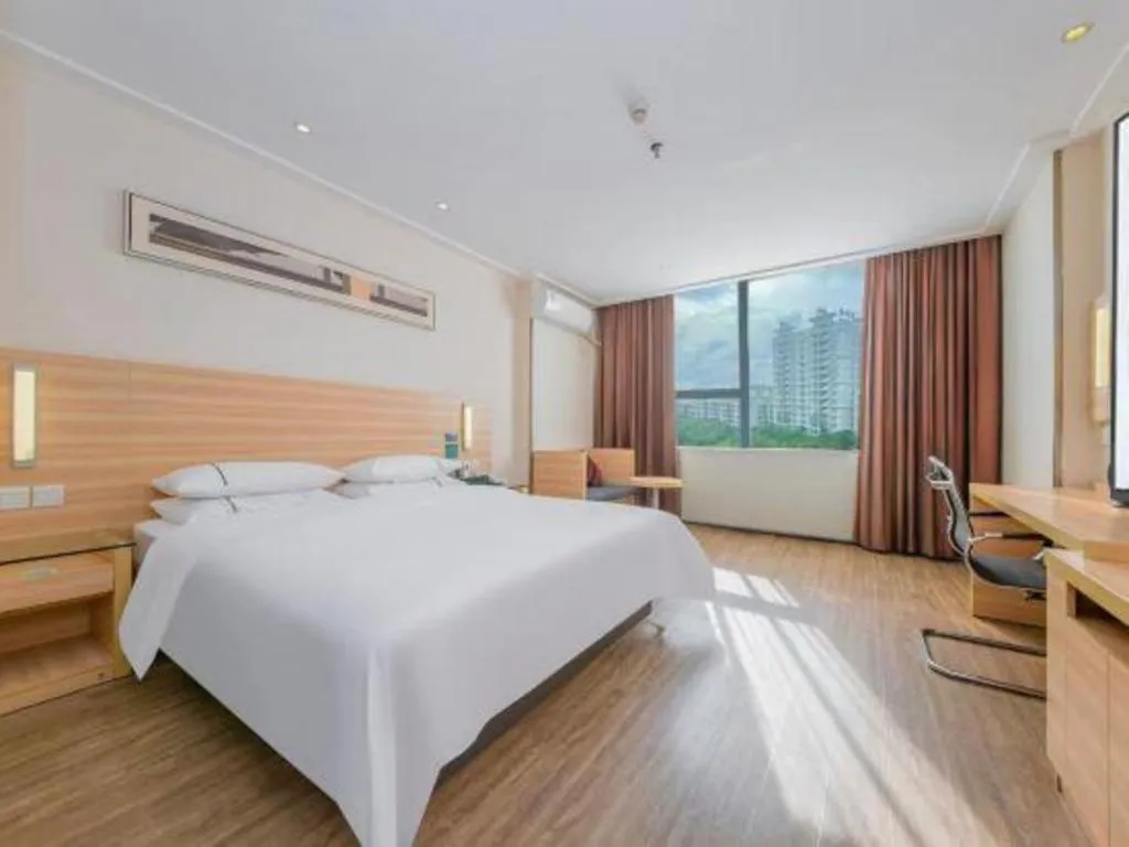 Bed in City Comfort Inn Yangjiang Baili Plaza Mojiang Road