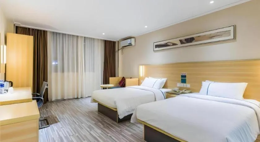 Bed in City Comfort Inn Yangjiang Baili Plaza Mojiang Road