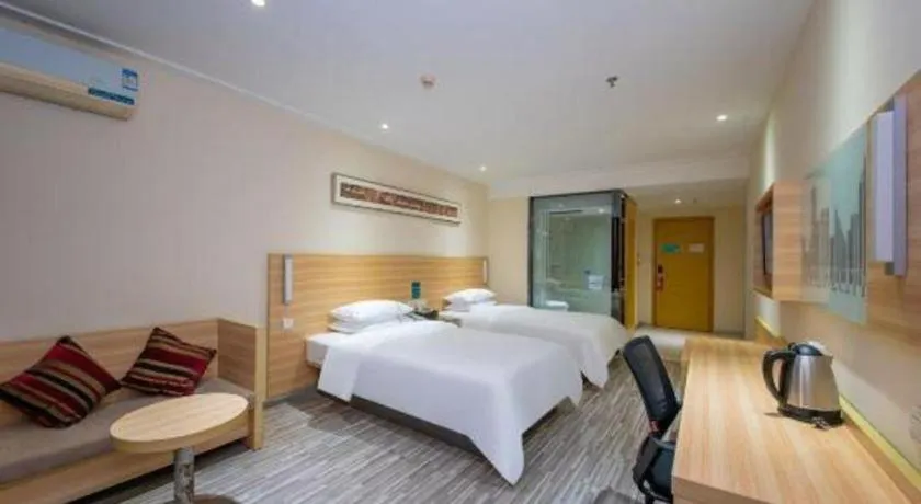 Bed in City Comfort Inn Yangjiang Baili Plaza Mojiang Road