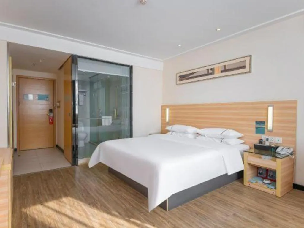 Bed in City Comfort Inn Yangjiang Baili Plaza Mojiang Road
