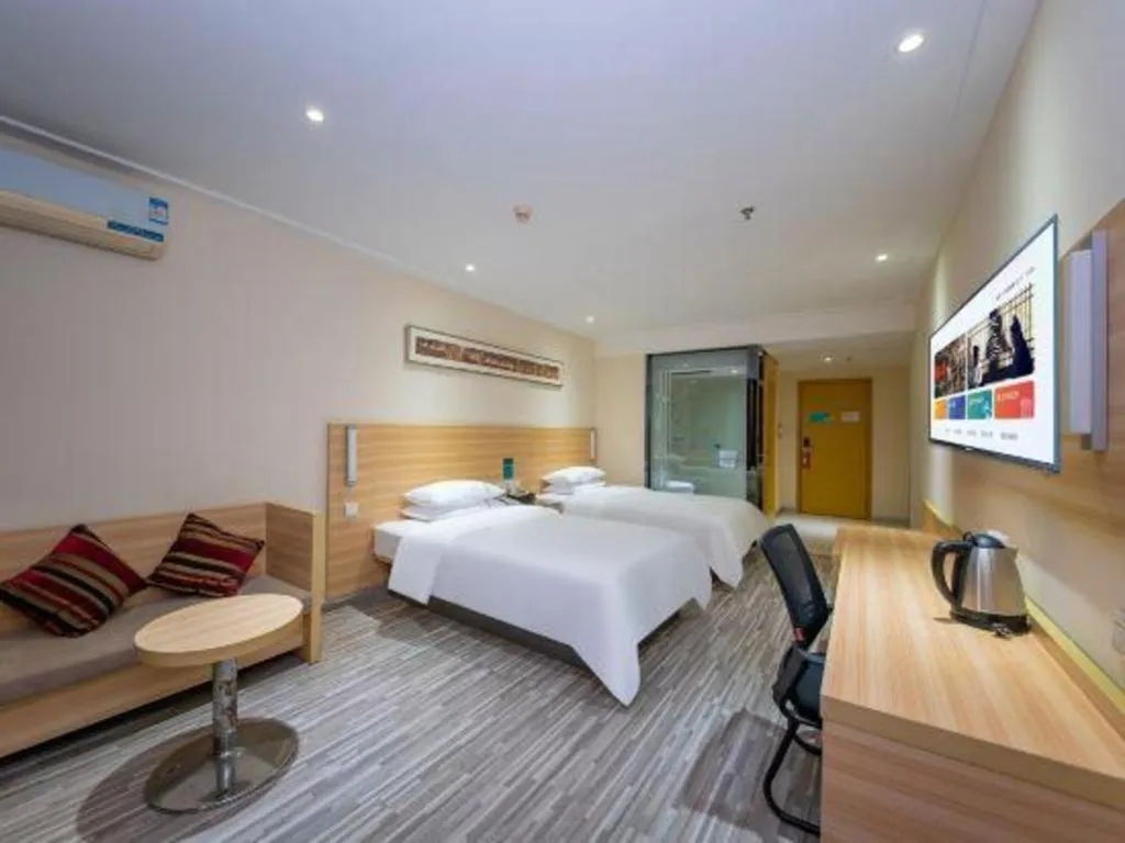 Bed in City Comfort Inn Yangjiang Baili Plaza Mojiang Road