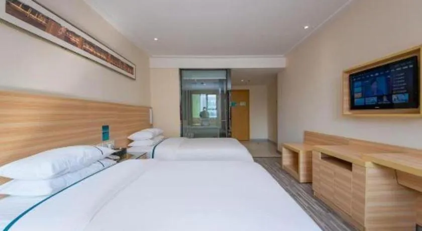 Bed in City Comfort Inn Yangjiang Baili Plaza Mojiang Road