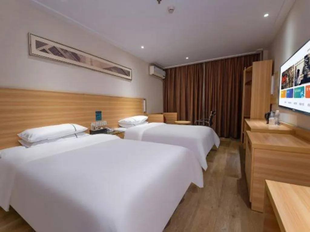 Bed in City Comfort Inn Yangjiang Baili Plaza Mojiang Road