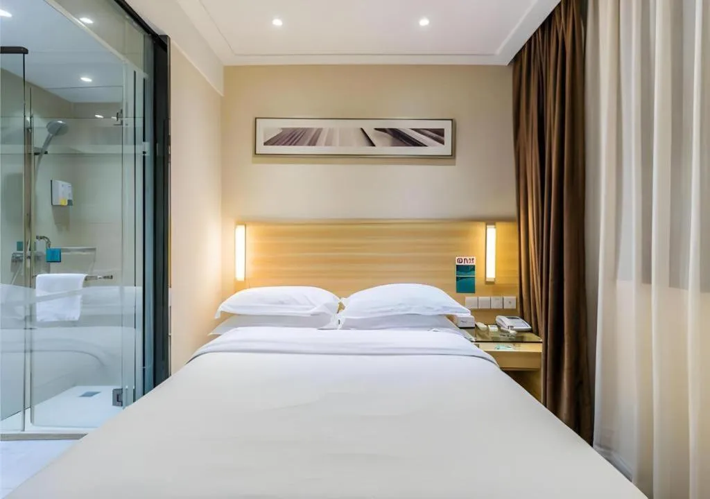 Bed in City Comfort Inn Yangjiang Baili Plaza Mojiang Road