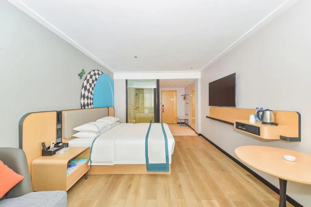 Bed in City Comfort Inn Liuzhou Ma'anshan Rongjun Road