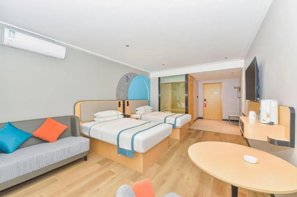 Bed in City Comfort Inn Liuzhou Ma'anshan Rongjun Road