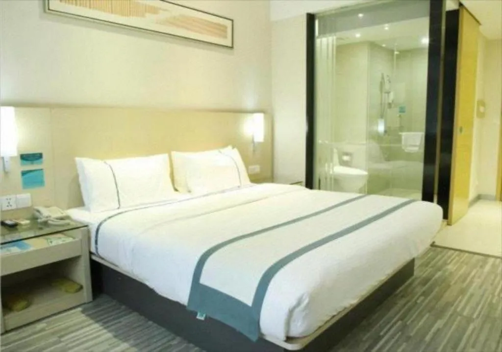 Bed in City Comfort Inn Liuzhou Ma'anshan Rongjun Road