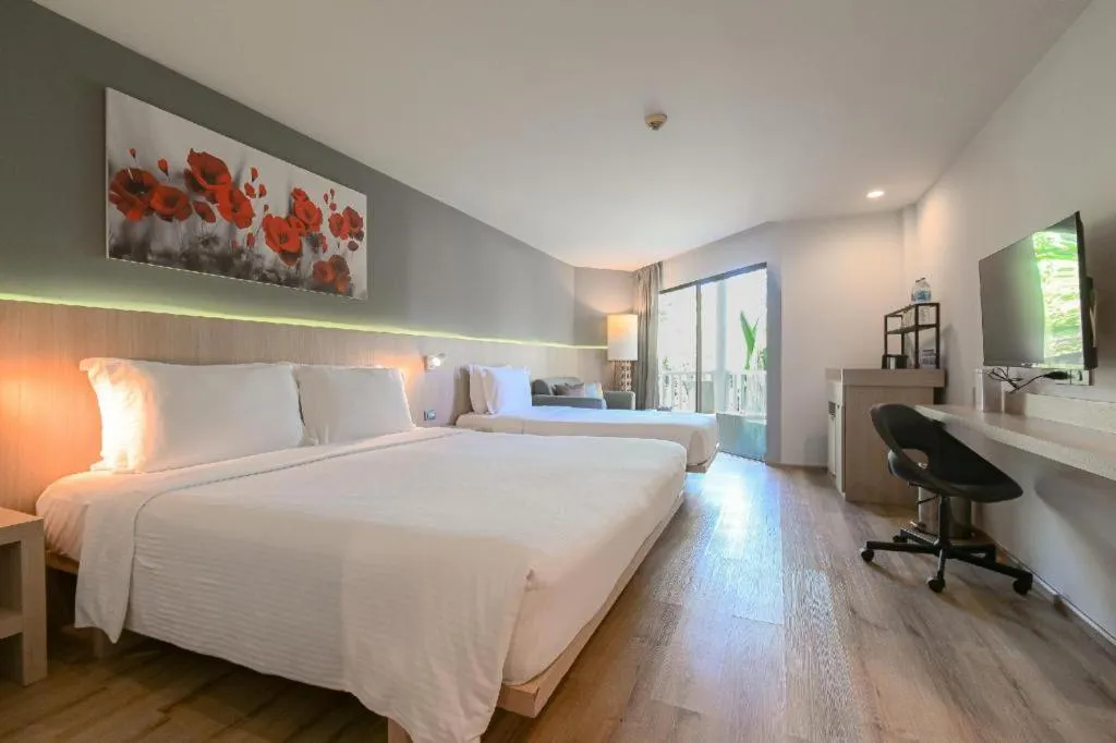 Bed in Ramada by Wyndham Phuket Southsea